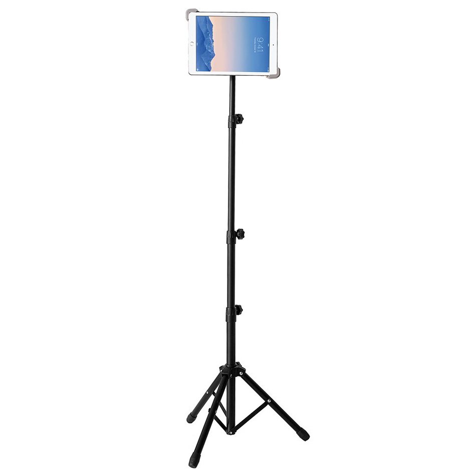 Adjustable Tripod Floor Stand Tablet Mount Holder for Apple iPad